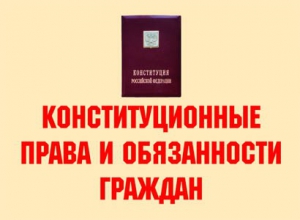 Комплект плакатов "Конституционные права и обязанности граждан" - fgospostavki.ru - Королёв