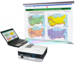 Диск с электронными плакатами, презентациями (электронный учебник) по геoграфии "Природа и население России" 93 темы - fgospostavki.ru - Королёв