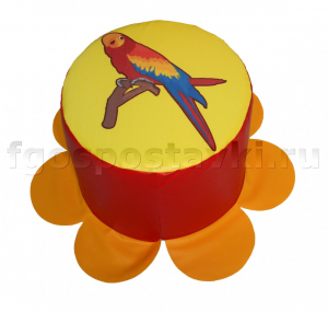 Пуфик "Попугай" ВИК - fgospostavki.ru - Королёв