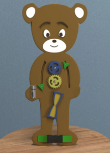 Бизиборд «Медвежонок» - fgospostavki.ru - Королёв