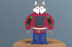 Бизиборд «Серый волчонок» - fgospostavki.ru - Королёв