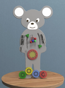 Бизиборд «Серая мышка» - fgospostavki.ru - Королёв