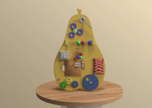 Бизиборд «Сочная груша» - fgospostavki.ru - Королёв