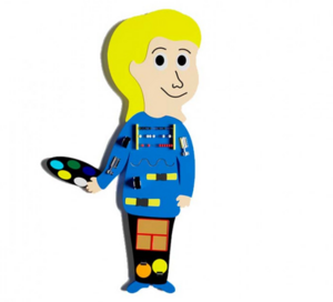 Бизиборд «Юный художник» - fgospostavki.ru - Королёв