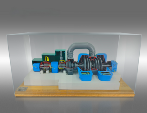 Наглядный макет "Разрез паровой турбины ТЭЦ" - fgospostavki.ru - Королёв