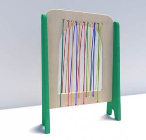 Дидактическая панель с цветными шнурочками - fgospostavki.ru - Королёв