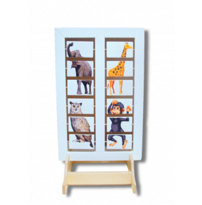 Напольная развивающая панель «Мир животных» №2 - fgospostavki.ru - Королёв