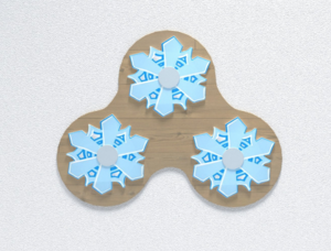 Бизипанель «Снежинка» - fgospostavki.ru - Королёв