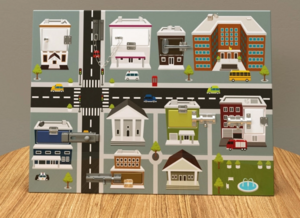 Настенная панель «Городские улицы» - fgospostavki.ru - Королёв