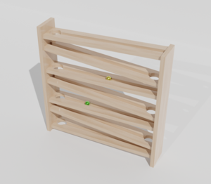 Настенный модуль для прогона шаров - fgospostavki.ru - Королёв