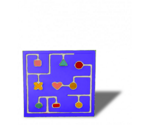 Развивающая панель для изучения движения фигур - fgospostavki.ru - Королёв