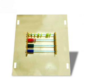 Тактильно-развивающая панель «Цветные счеты» - fgospostavki.ru - Королёв