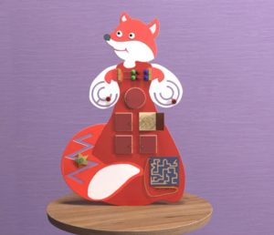 Бизиборд «Лисичка-сестричка» - fgospostavki.ru - Королёв