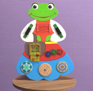 Бизиборд «Лягушка» - fgospostavki.ru - Королёв