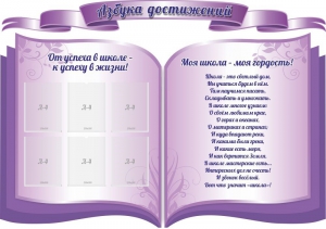 Стенд "Азбука достижений" (резной стенд из 3-х частей) - fgospostavki.ru - Королёв