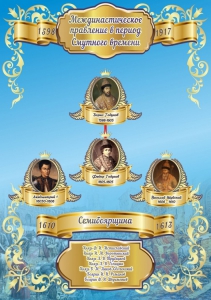 Стенд "Междинастическое правление в смутное время" - fgospostavki.ru - Королёв