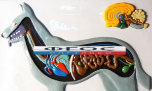 Модель барельефная "Внутреннее строение собаки" - fgospostavki.ru - Королёв