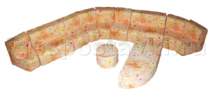 Угловая мебель "Солнышко-4" ВИК (12 элементов) - fgospostavki.ru - Королёв