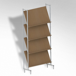 Стеллаж на металлокаркасе демонстрационный - fgospostavki.ru - Королёв