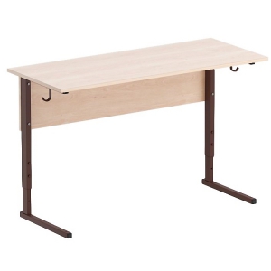 Стол ученический двухместный регулируемый (прямоугольная труба) - fgospostavki.ru - Королёв