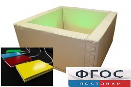 Сухой бассейн интерактивный с клавишами управления (217х217х66 сантиметров) - fgospostavki.ru - Королёв