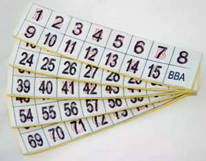 Фишки для игры «Бинго» со шрифтом Брайля - fgospostavki.ru - Королёв