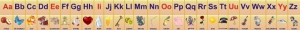 Стенд "Английский алфавит" Вариант 2 - fgospostavki.ru - Королёв