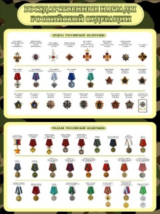 Стенд "Награды РФ" - fgospostavki.ru - Королёв