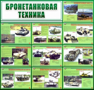 Стенд "Бронетанковая техника" - fgospostavki.ru - Королёв