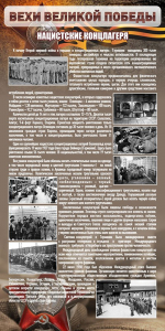 Стенд "НАЦИСТСКИЕ КОНЦЛАГЕРЯ" - fgospostavki.ru - Королёв