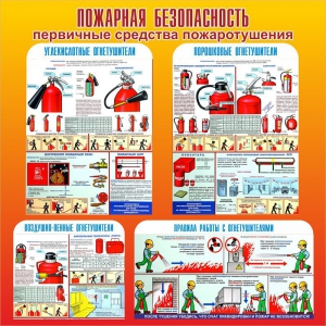 Стенд "Пожарная безопасность" Вариант 2 - fgospostavki.ru - Королёв