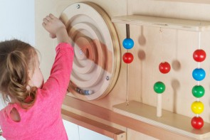 Тактильно-развивающая панель “Лабиринт-колесо” - fgospostavki.ru - Королёв