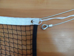 Сетка для бадминтона с тросом (1,5 миллиметра) - fgospostavki.ru - Королёв