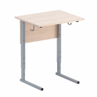 Стол ученический одноместный регулируемый (труба прямоугольная) - fgospostavki.ru - Королёв