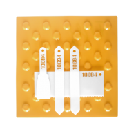 Комплект для нанесения клея: зубчатый шпатель, шпательная лопатка, расшивка (2 штуки) - fgospostavki.ru - Королёв