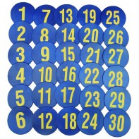 Резиновые диски с числовой маркировкой - fgospostavki.ru - Королёв