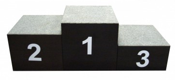 Пьедестал победителей на 3 места (металлический каркас) - fgospostavki.ru - Королёв