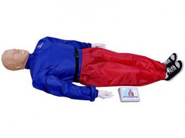 "Александр-04" тренажер-манекен взрослого пострадавшего для отработки приемов сердечно-легочной реанимации (голова, туловище, конечности) с контроллером - fgospostavki.ru - Королёв