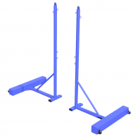 Стойка для бадминтона передвижная с противовесом (2 штуки) - fgospostavki.ru - Королёв