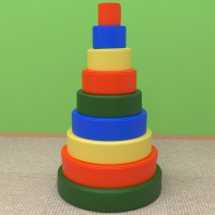 Игровой набор Пирамида Круглая - fgospostavki.ru - Королёв