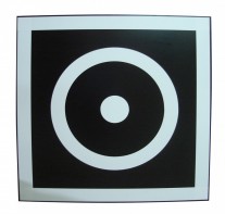 Щит для метания в цель навесной (600х600 миллиметров, ламинированная фанера) - fgospostavki.ru - Королёв