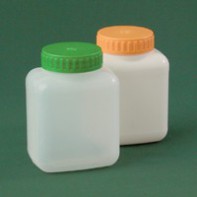 Банка прямоугольная 500 мл белая с крышкой и прокладкой - fgospostavki.ru - Королёв