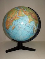 Глобус Земли физический М 1:50 - fgospostavki.ru - Королёв