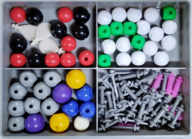 Комплект моделей атомов для составления моделей молекул со стержнями демонстрационный - fgospostavki.ru - Королёв