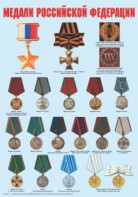 Комплект плакатов "Ордена и медали Российской Федерации" - fgospostavki.ru - Королёв