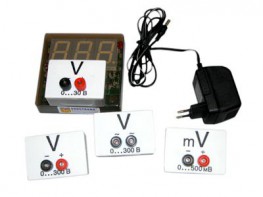Вольтметр демонстрационный цифровой (с гальванометром) ВДЦ-1С - fgospostavki.ru - Королёв