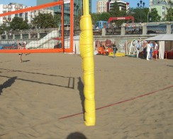 Протектор для стоек для пляжного воллейбола (комплект) - fgospostavki.ru - Королёв