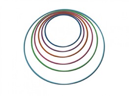 Обруч гимнастический стальной утяжеленный (1000 мм)  - fgospostavki.ru - Королёв