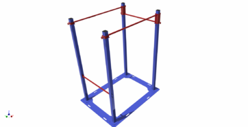 Перекладина четверная для подтягивания (ГТО) - fgospostavki.ru - Королёв