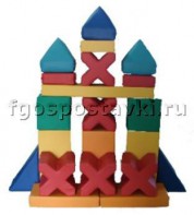 Мягкий модуль-конструктор "Башня" (21 элемент) - fgospostavki.ru - Королёв